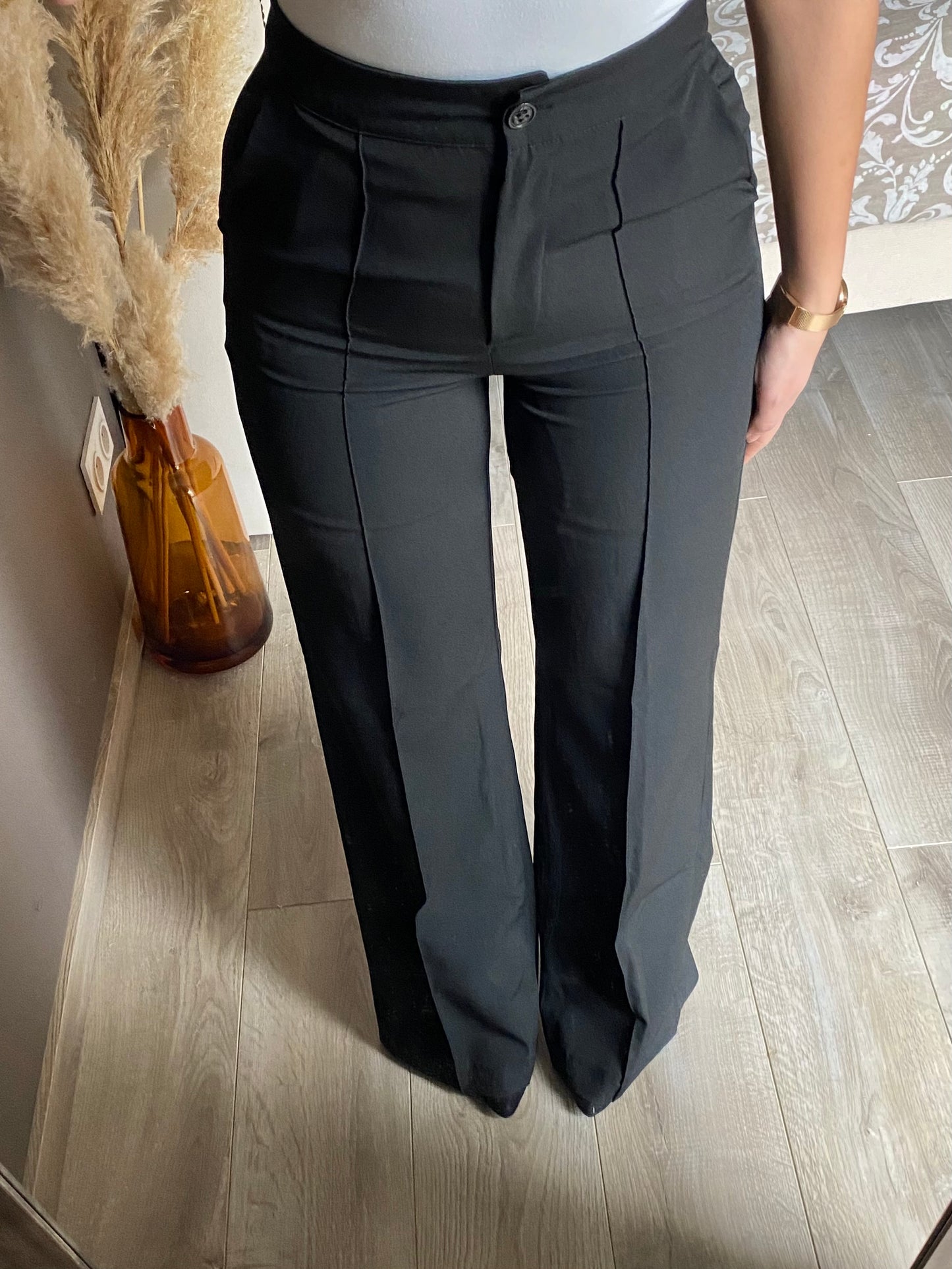 Pantalon à pinces