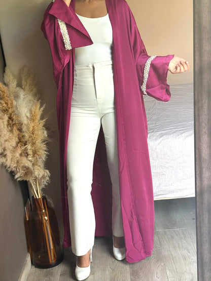 Abaya perlée