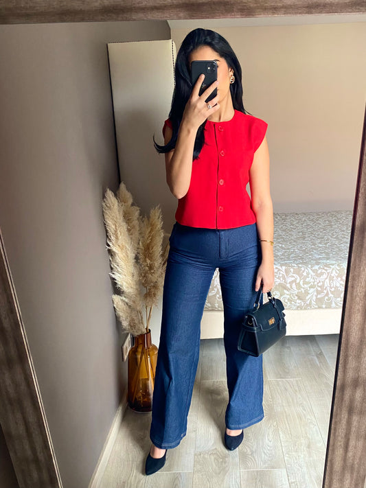 Gilet boutonné