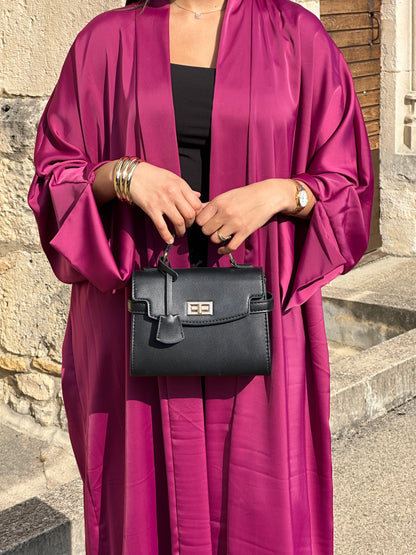 Abaya kimono satin